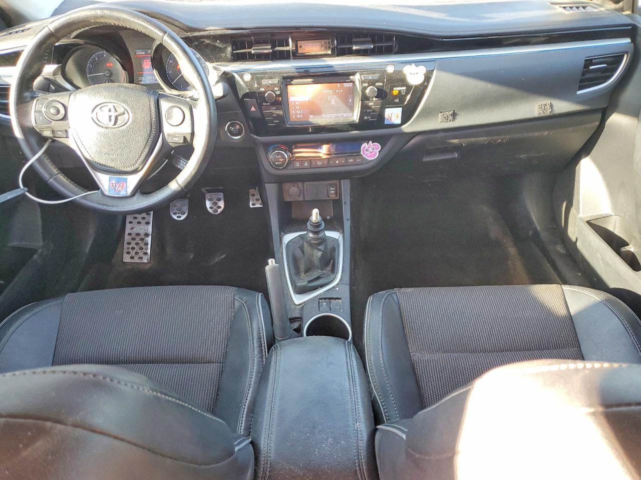2014 Toyota Corolla S Plus Blue vin: 2T1BURHE8EC015814