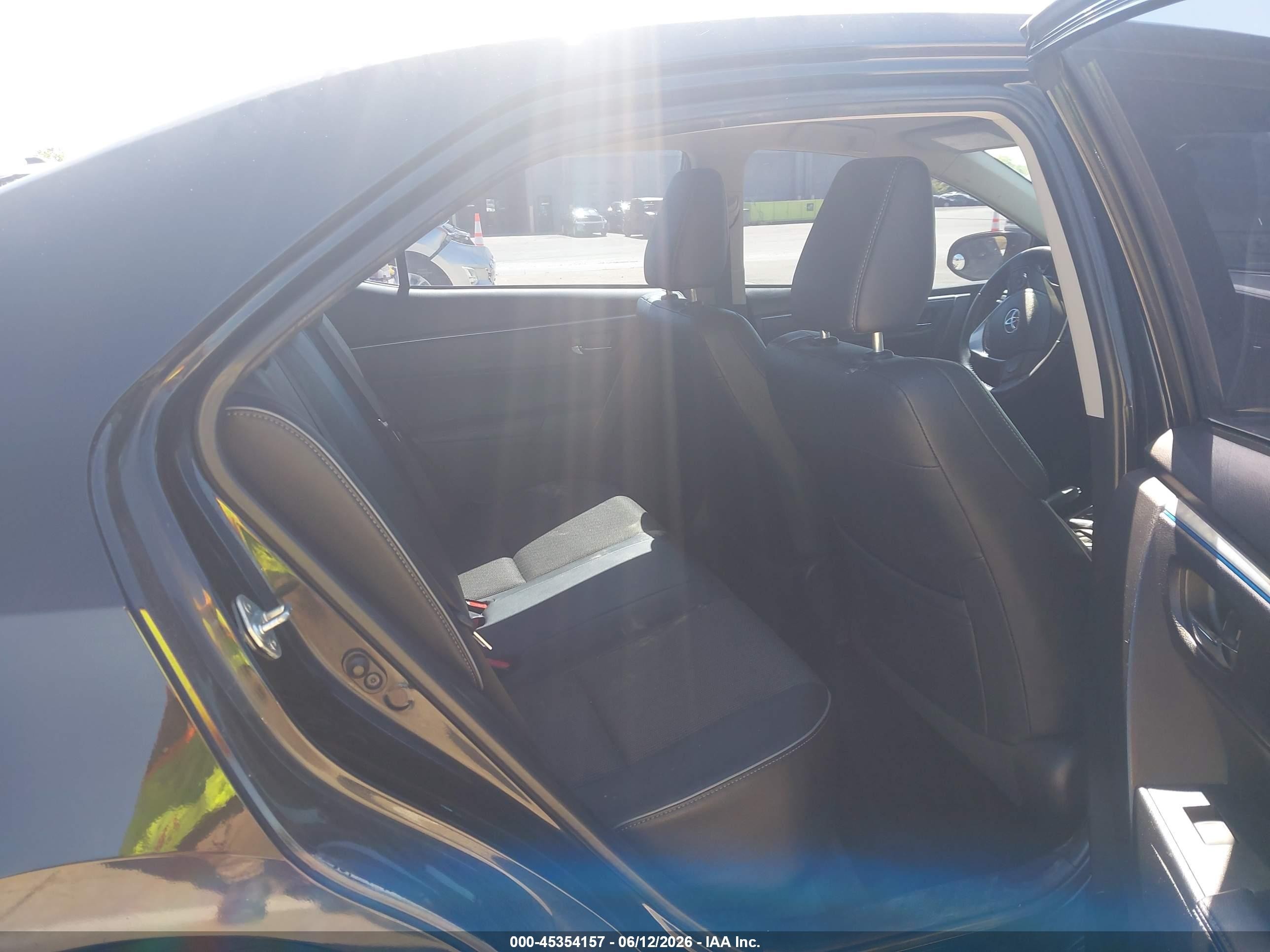 2014 Toyota Corolla S Plus Black vin: 2T1BURHE8EC028353