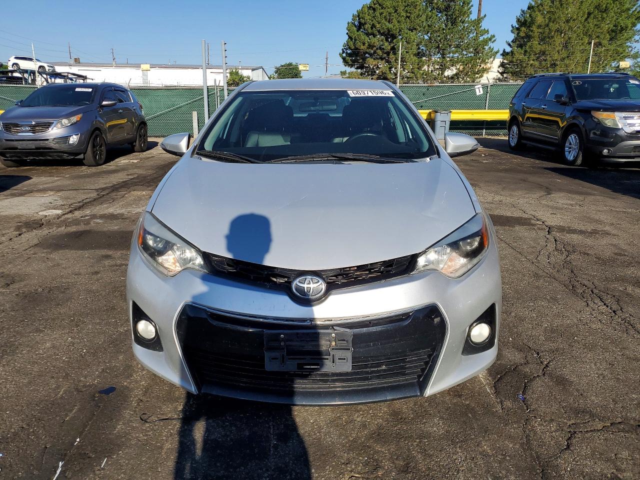 2014 Toyota Corolla S Plus Silver vin: 2T1BURHE8EC036243