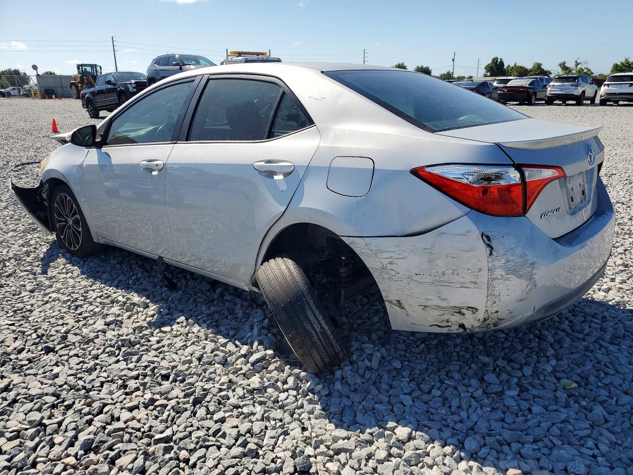 2014 Toyota Corolla S Plus Silver vin: 2T1BURHE8EC049901