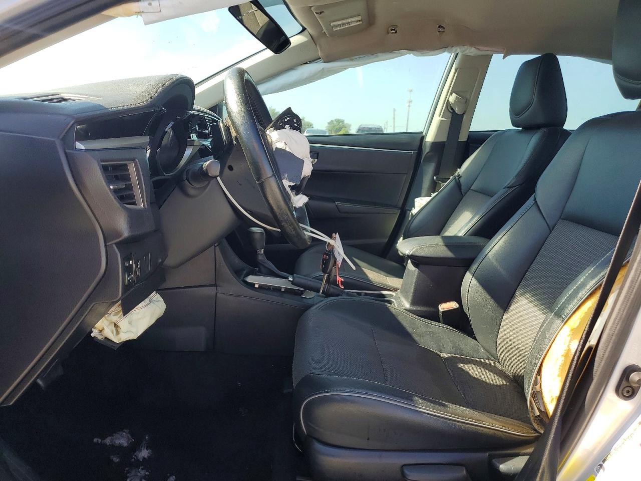 2014 Toyota Corolla S Plus Silver vin: 2T1BURHE8EC049901