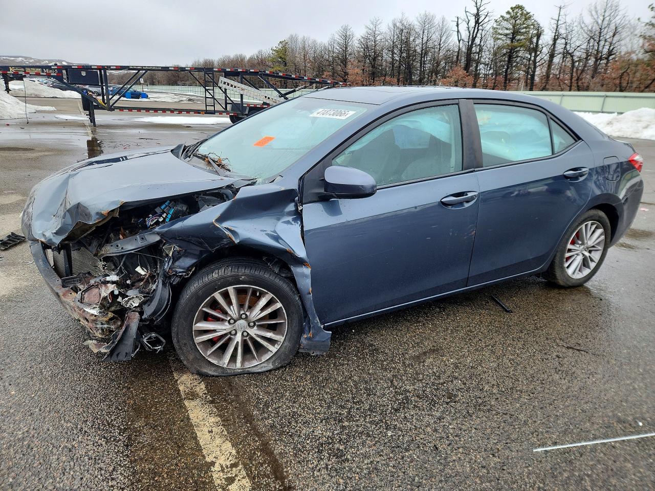 2014 Toyota Corolla Le Plus Blue vin: 2T1BURHE8EC057724