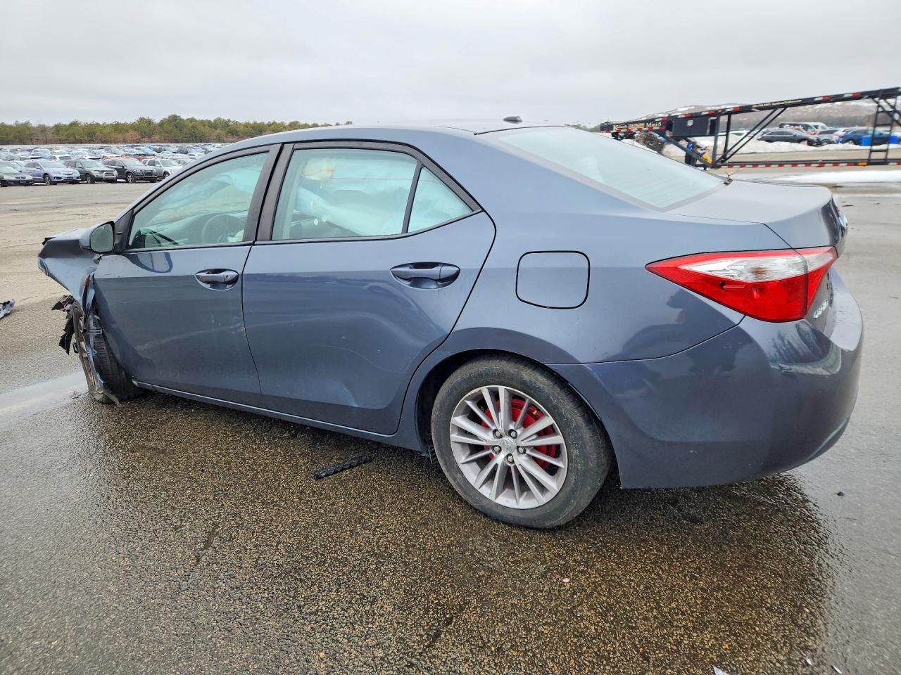 2014 Toyota Corolla Le Plus Blue vin: 2T1BURHE8EC057724