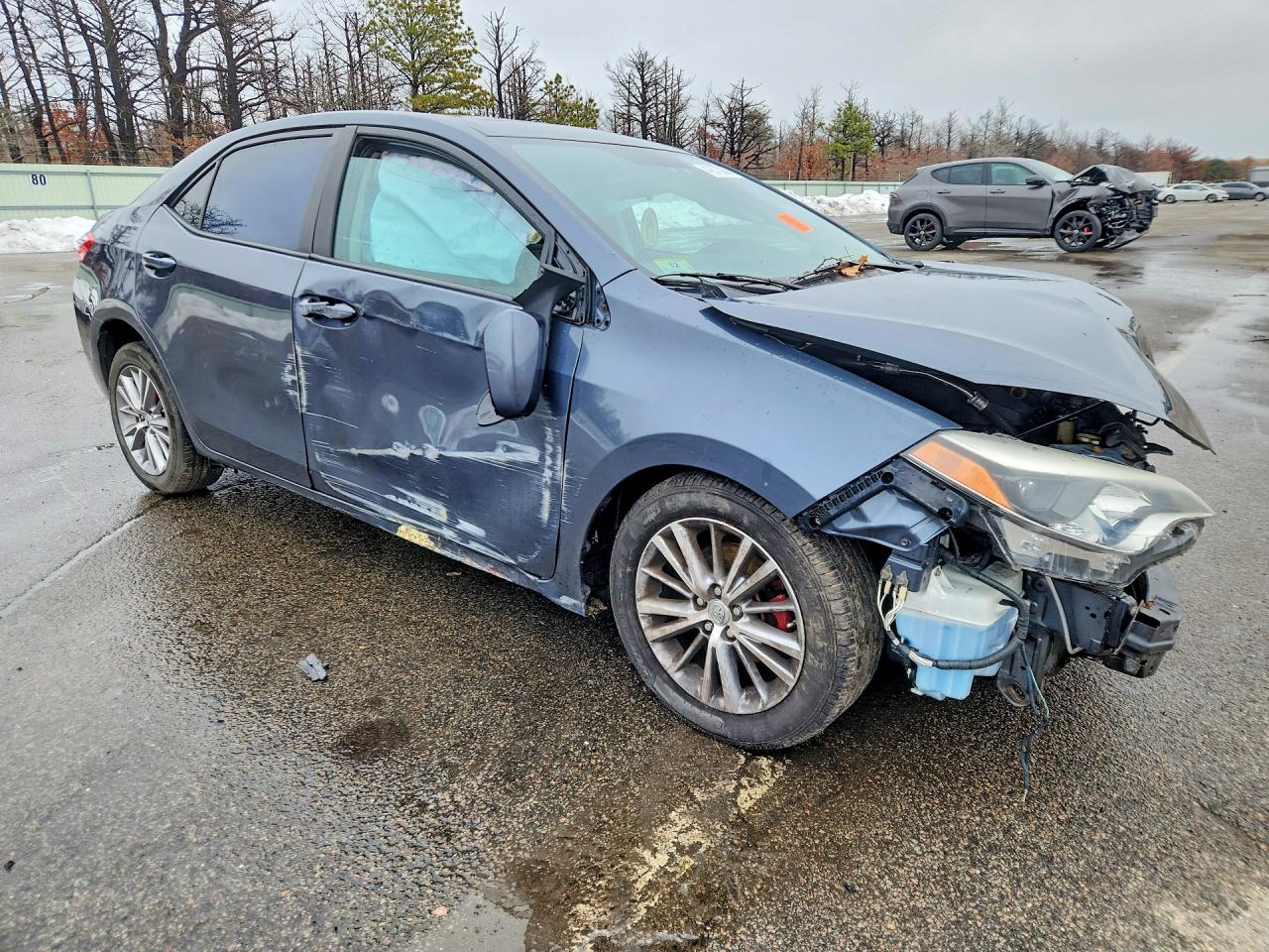 2014 Toyota Corolla Le Plus Blue vin: 2T1BURHE8EC057724