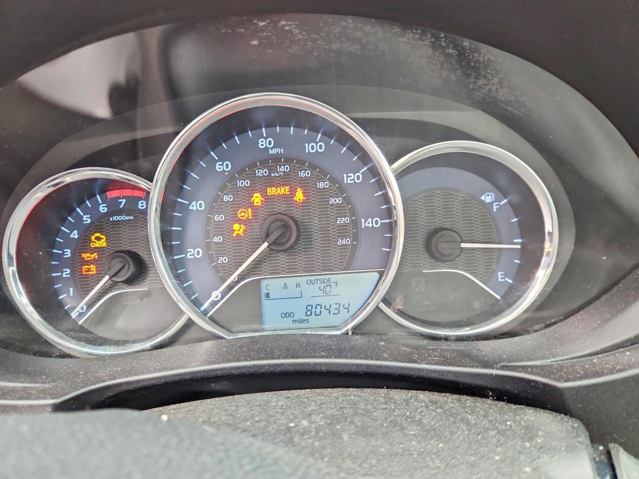 2014 Toyota Corolla Le Plus Blue vin: 2T1BURHE8EC057724