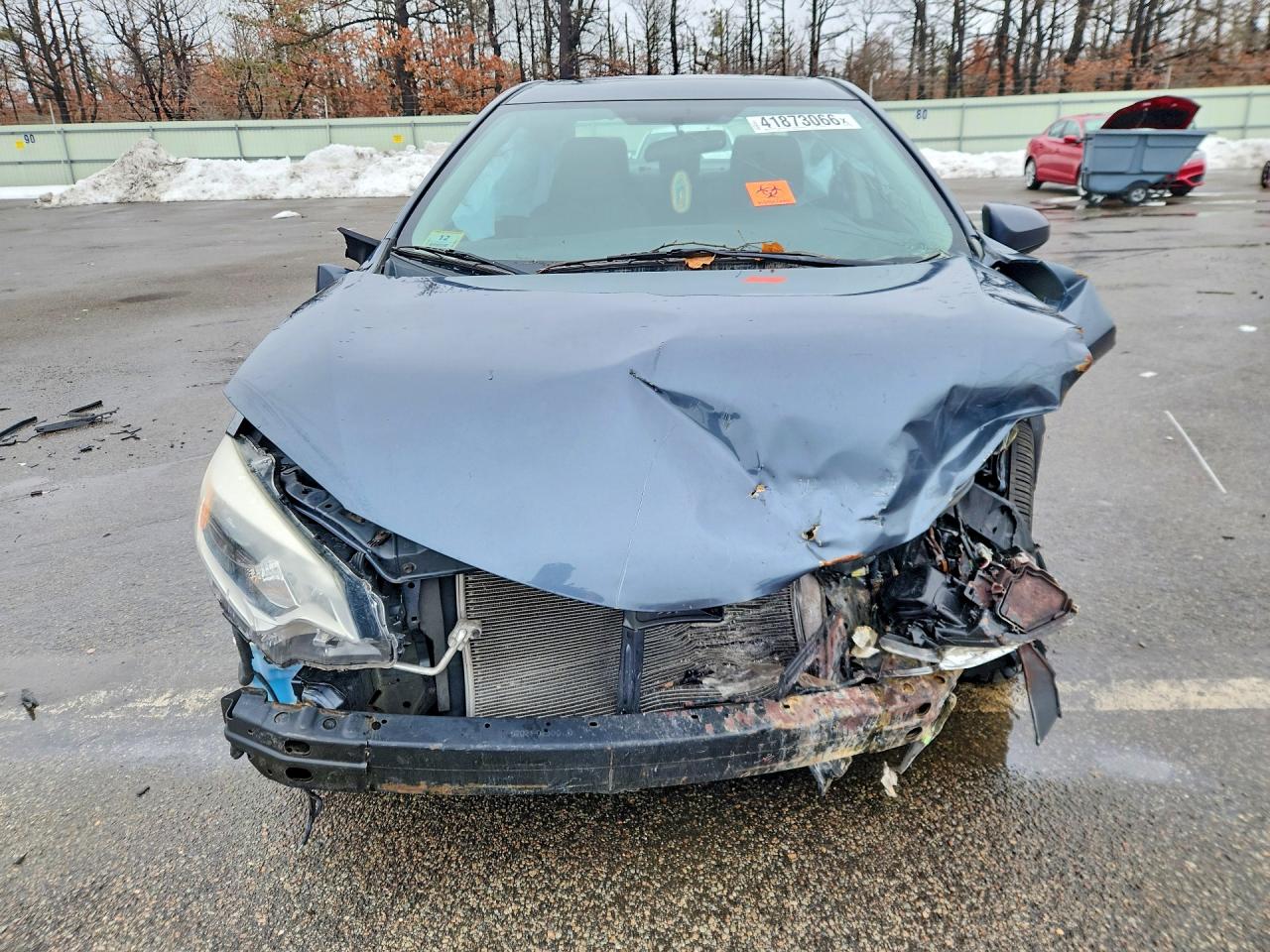 2014 Toyota Corolla Le Plus Blue vin: 2T1BURHE8EC057724