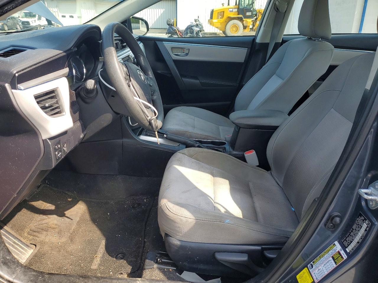 2014 Toyota Corolla Le Blue vin: 2T1BURHE8EC066472