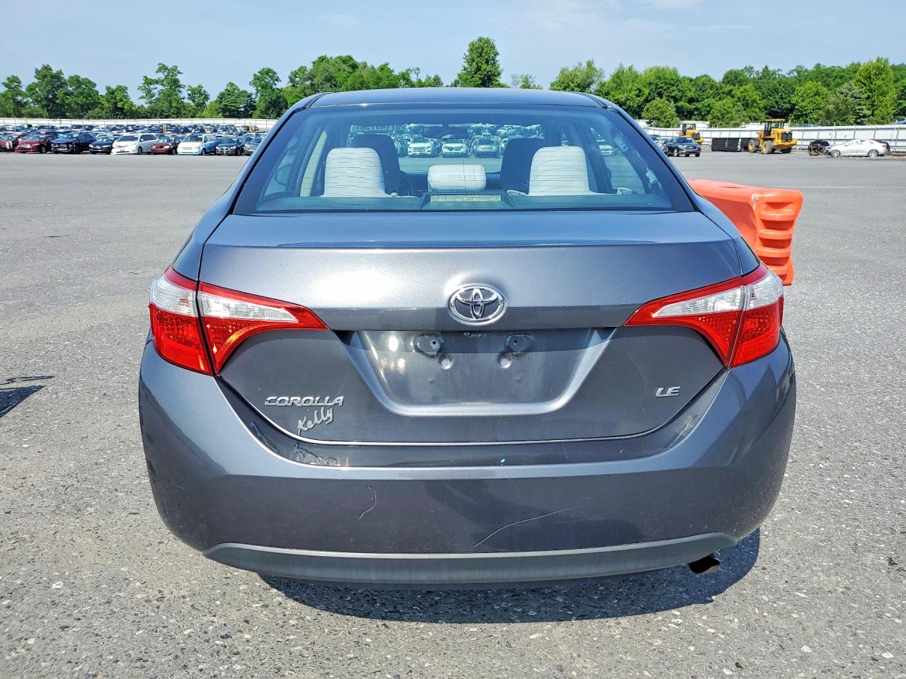 2014 Toyota Corolla Le Blue vin: 2T1BURHE8EC066472