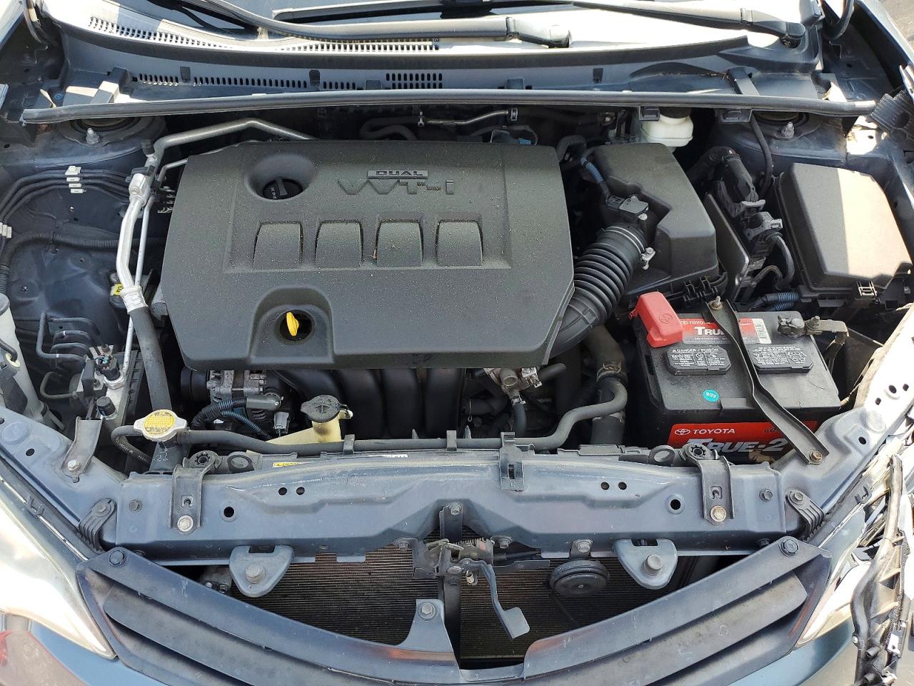 2014 Toyota Corolla Le Blue vin: 2T1BURHE8EC066472
