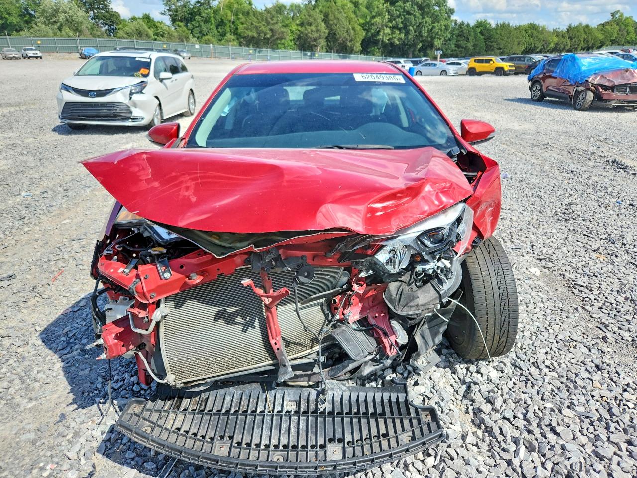 2014 Toyota Corolla S Plus Red vin: 2T1BURHE8EC075284