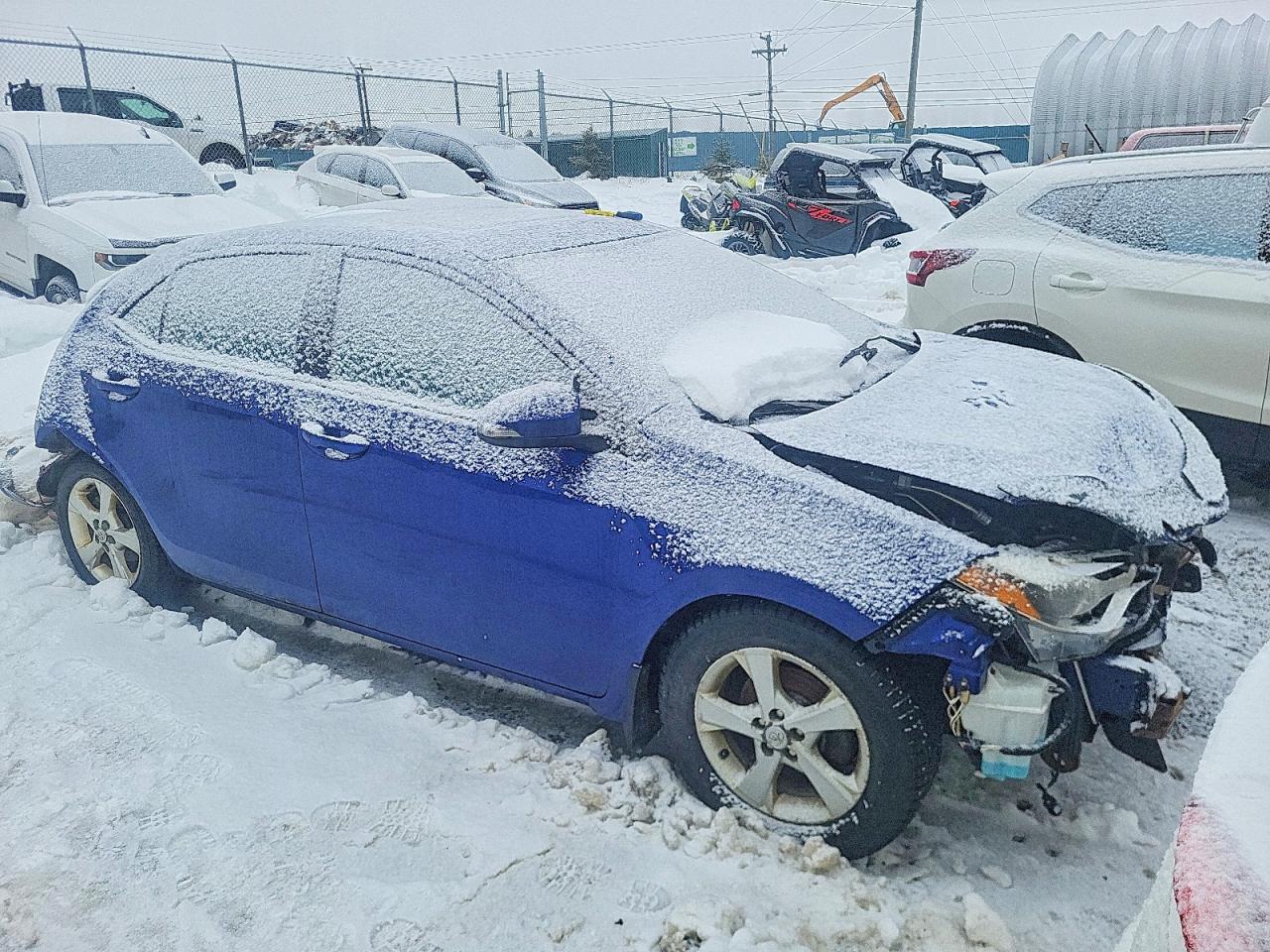 2014 Toyota Corolla L Blue vin: 2T1BURHE8EC093994