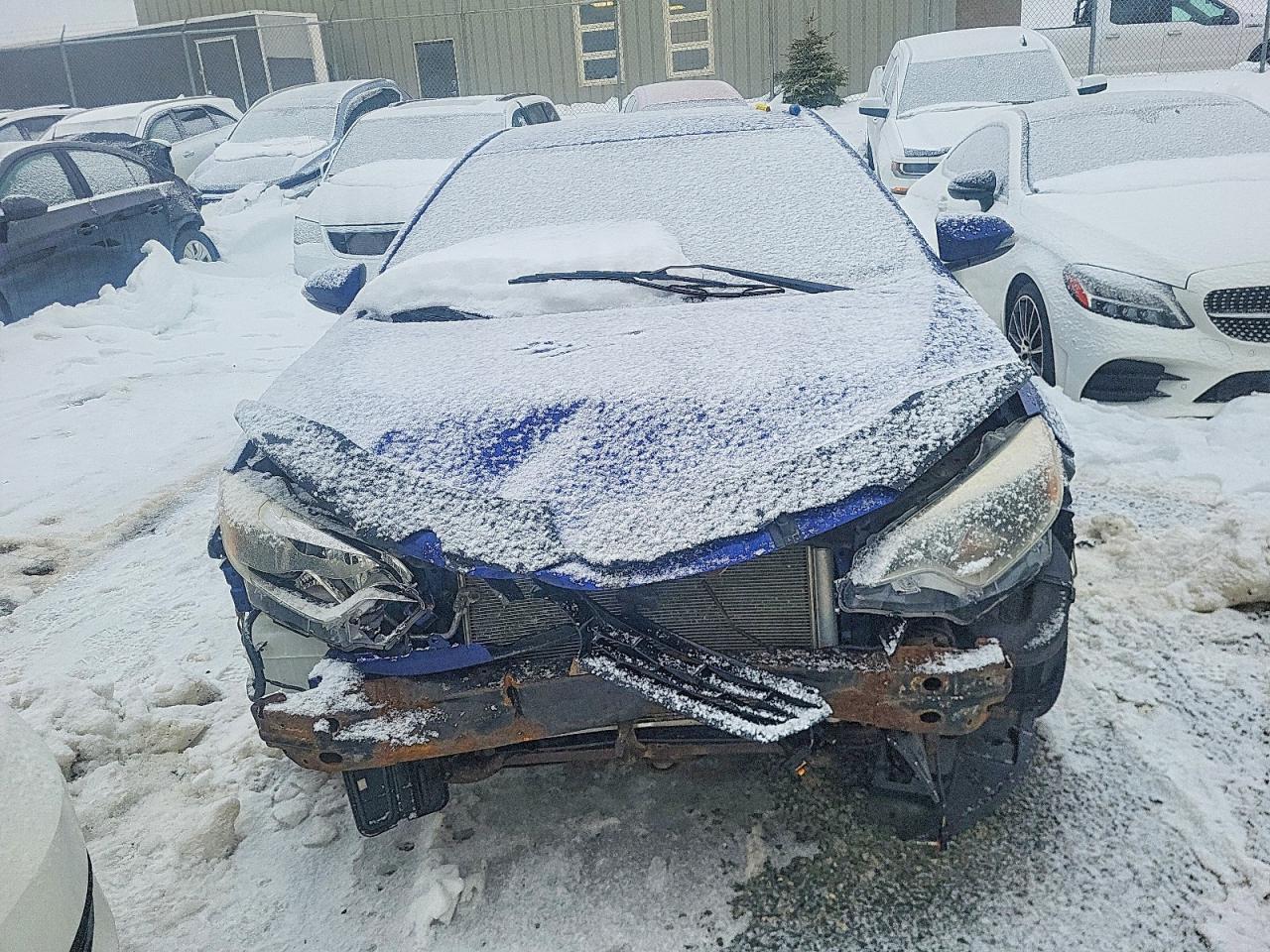 2014 Toyota Corolla L Blue vin: 2T1BURHE8EC093994