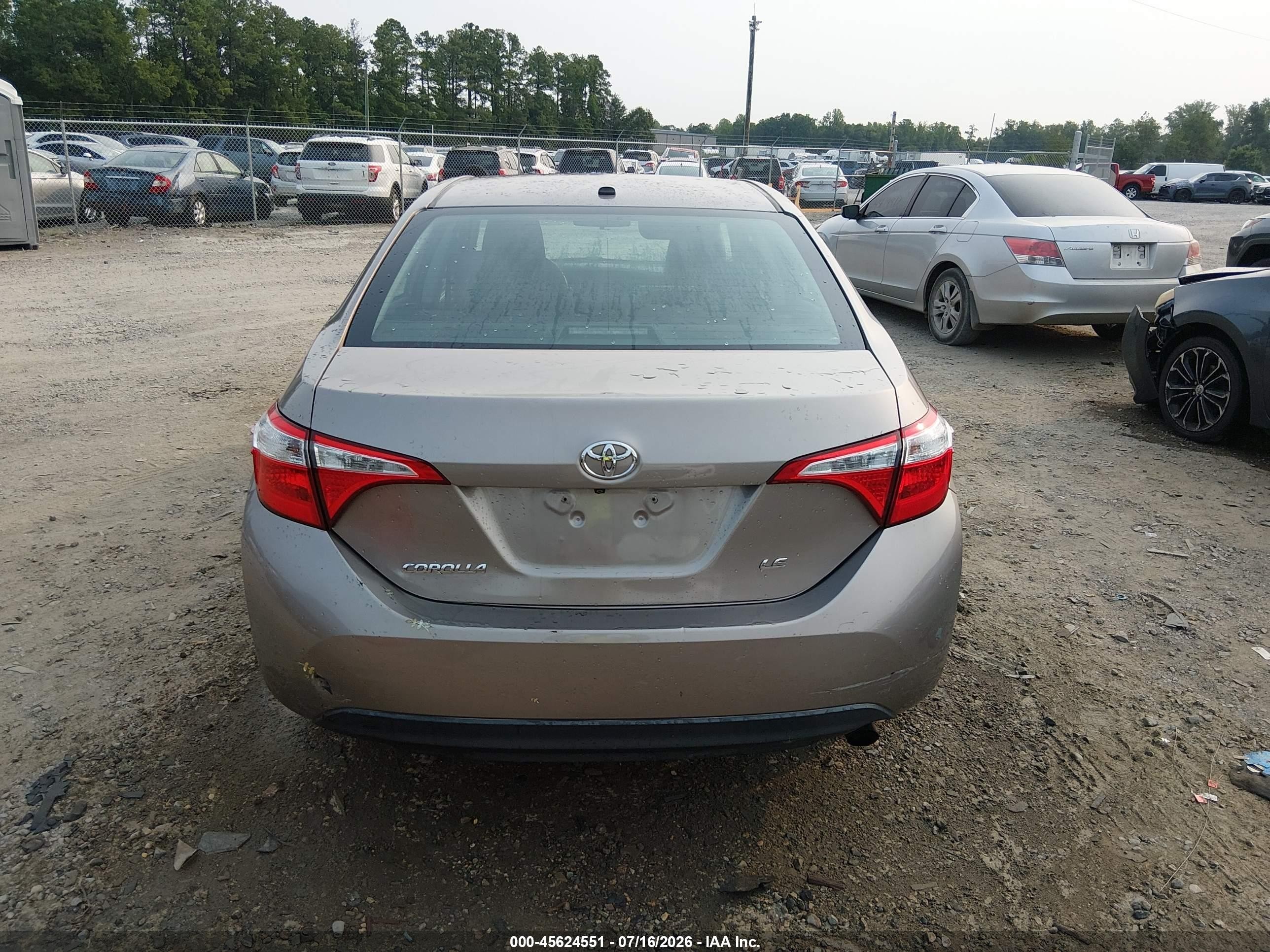 2014 Toyota Corolla Le Premium Gray vin: 2T1BURHE8EC096328