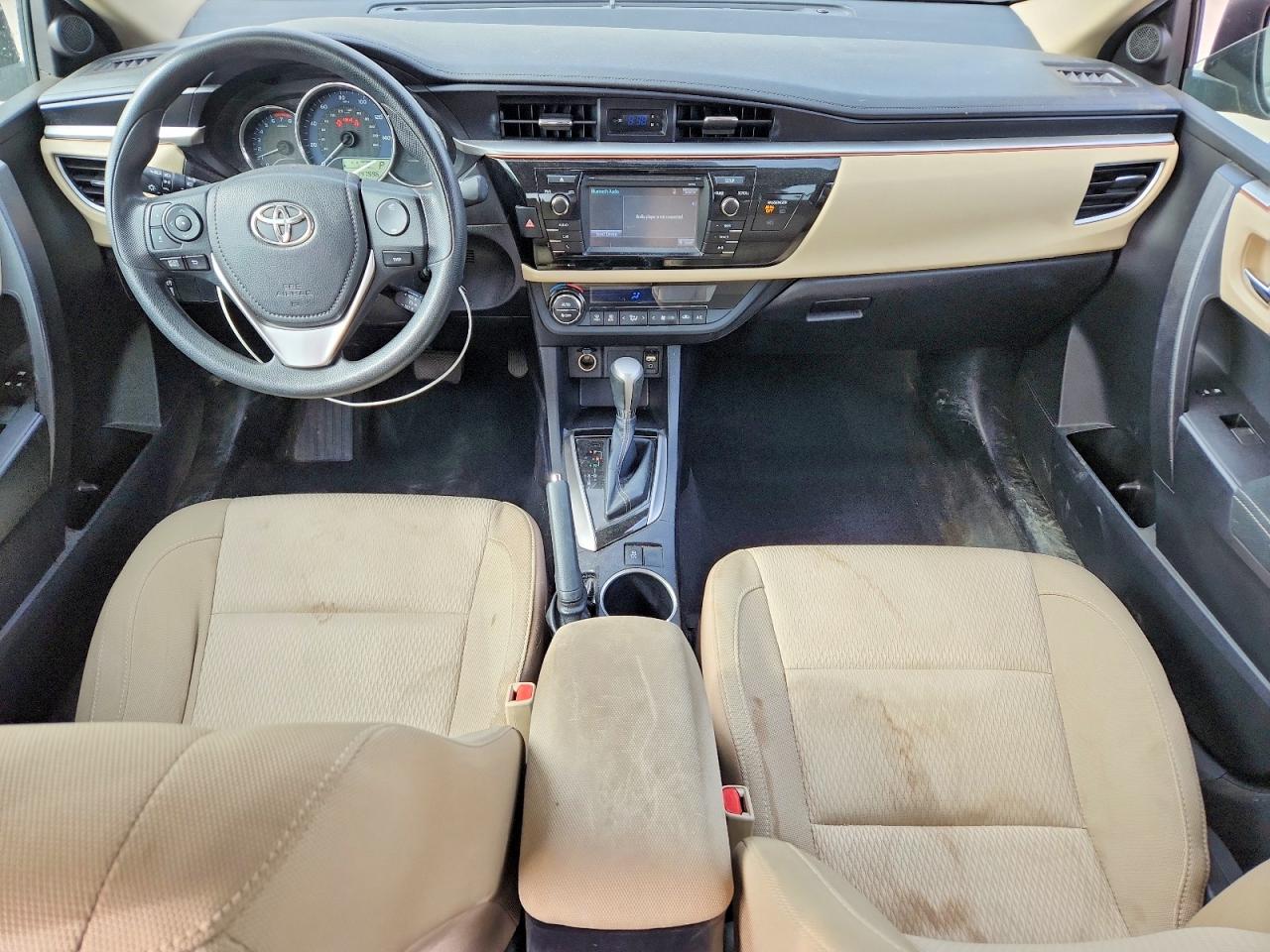 2014 Toyota Corolla Le Plus Beige vin: 2T1BURHE8EC115198