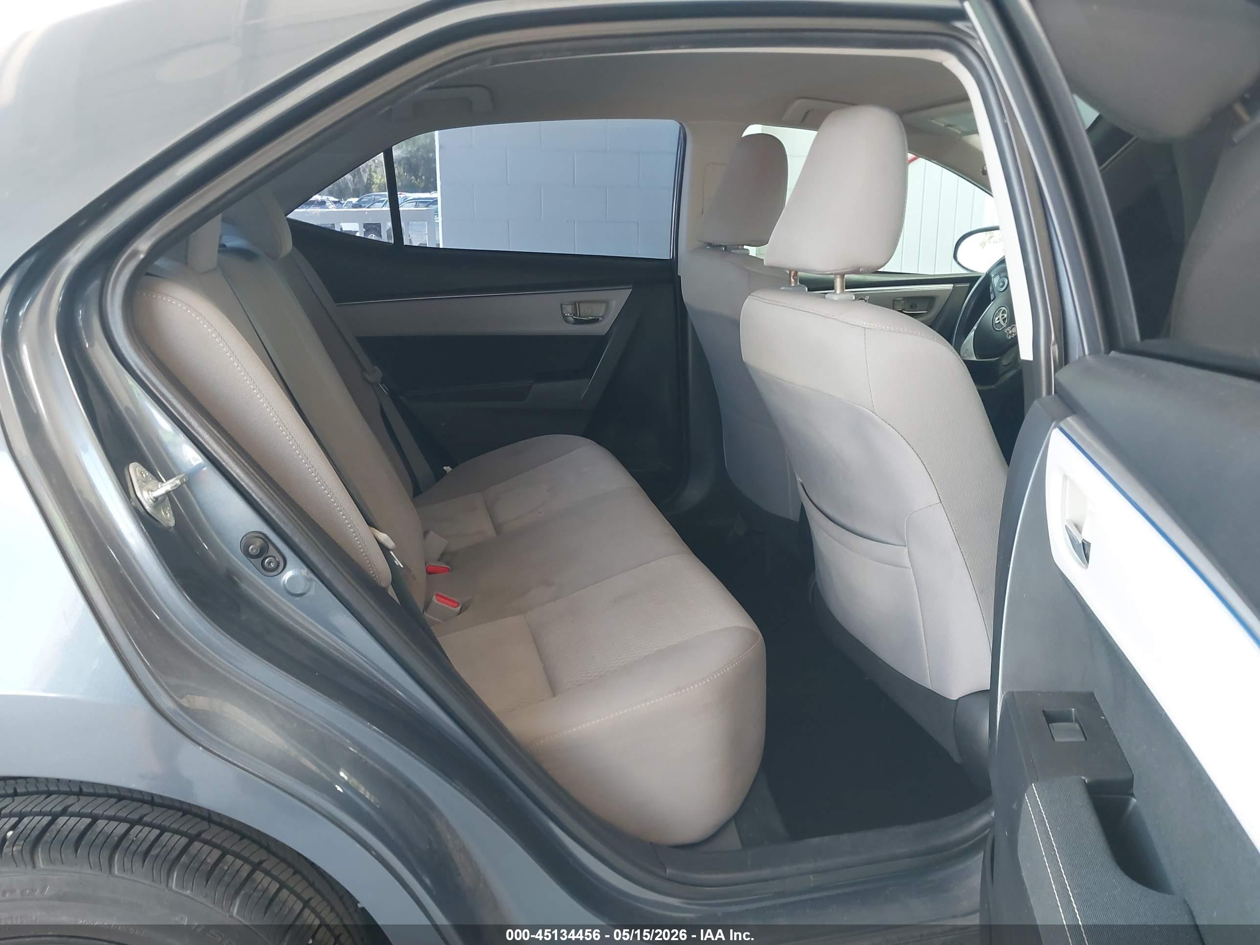 2014 Toyota Corolla Le Blue vin: 2T1BURHE8EC117601