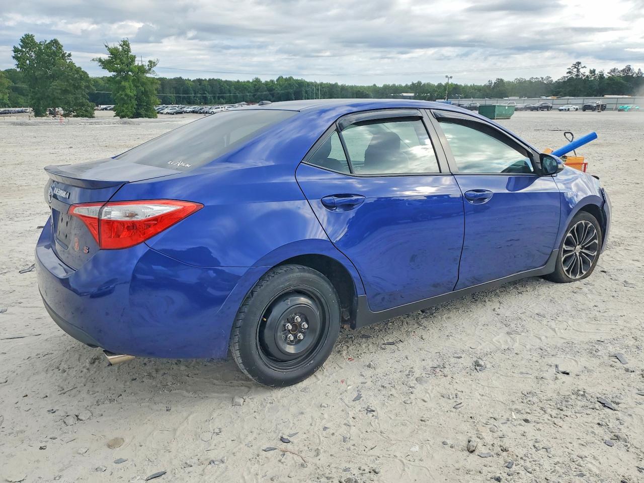 2014 Toyota Corolla S Premium Синий vin: 2T1BURHE8EC119638