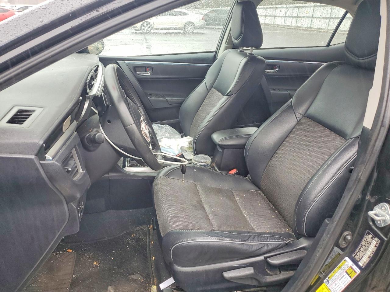 2014 Toyota Corolla S Plus Black vin: 2T1BURHE8EC121020
