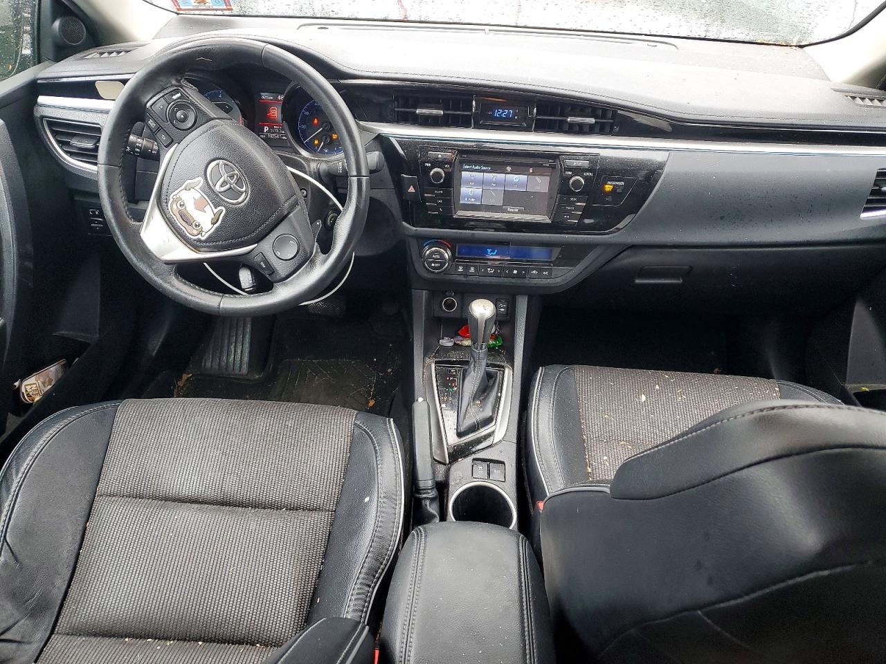 2014 Toyota Corolla S Plus Black vin: 2T1BURHE8EC121020