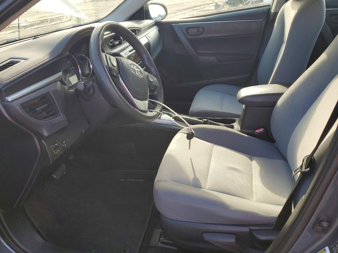 2014 Toyota Corolla L Charcoal vin: 2T1BURHE8EC124709