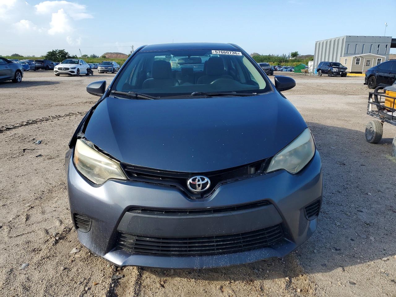 2014 Toyota Corolla L Charcoal vin: 2T1BURHE8EC124709