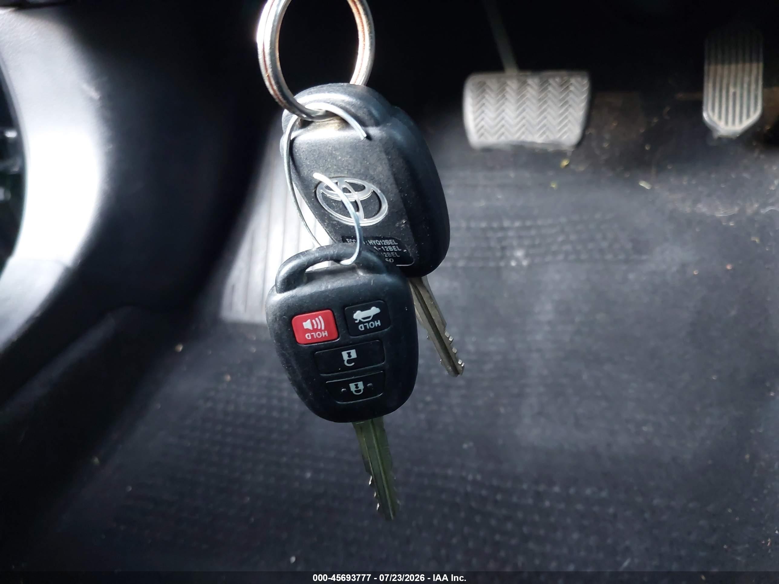 2014 Toyota Corolla S Plus Black vin: 2T1BURHE8EC128355