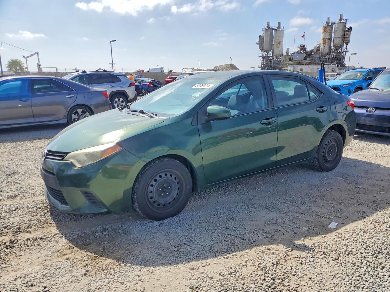 2014 Toyota Corolla Le Green vin: 2T1BURHE8EC130784