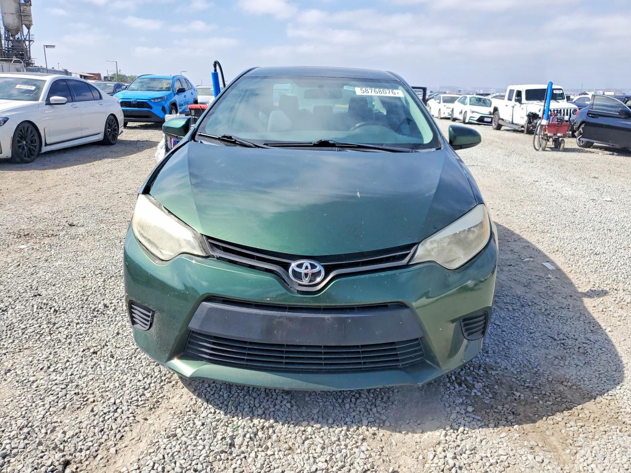 2014 Toyota Corolla Le Green vin: 2T1BURHE8EC130784