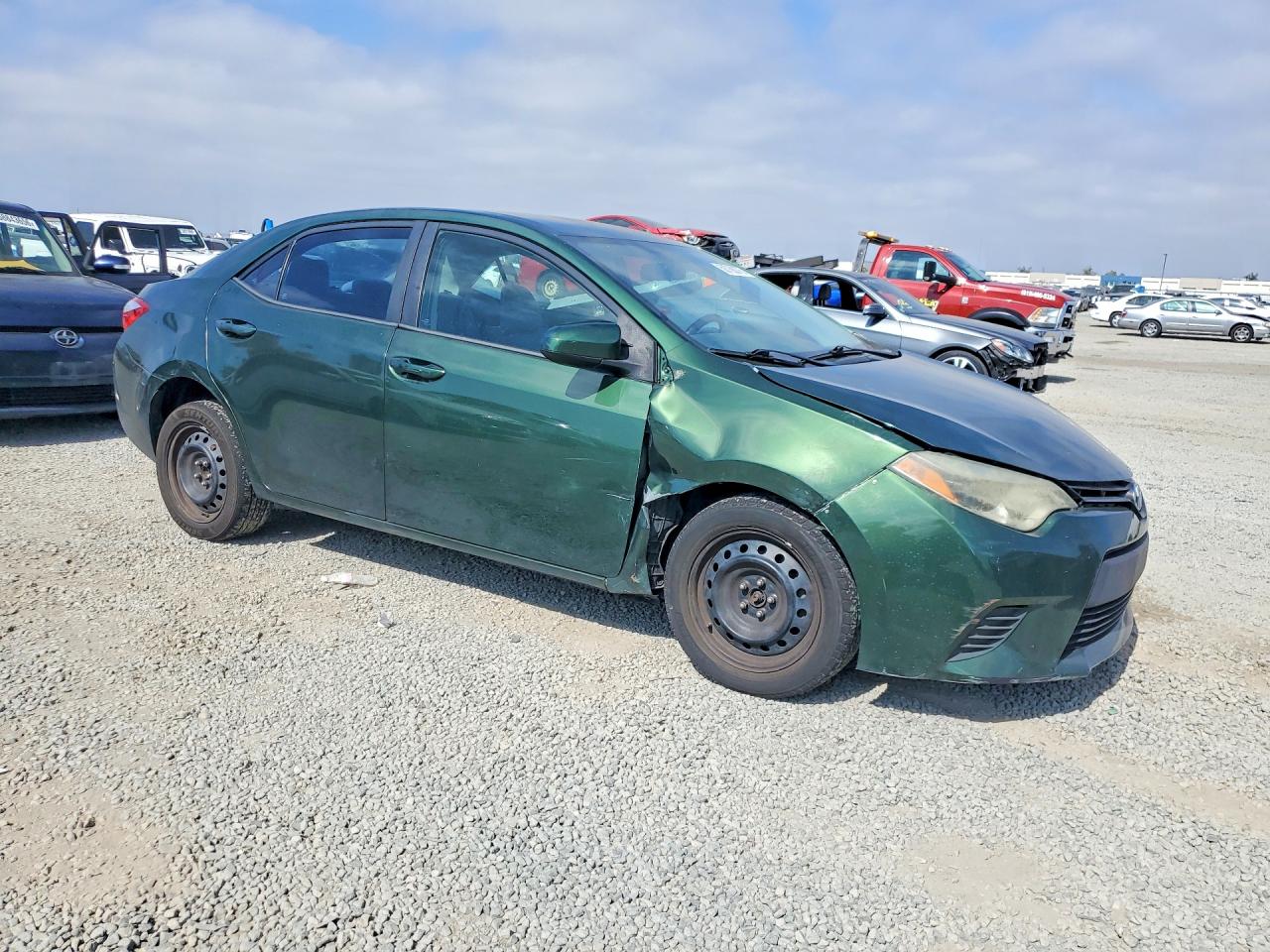 2014 Toyota Corolla Le Green vin: 2T1BURHE8EC130784