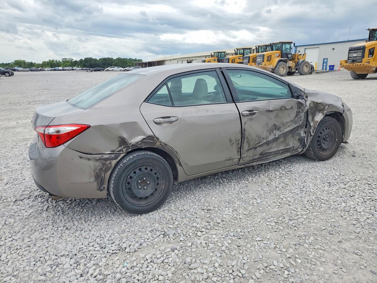 2014 Toyota Corolla Le Gray vin: 2T1BURHE8EC135242