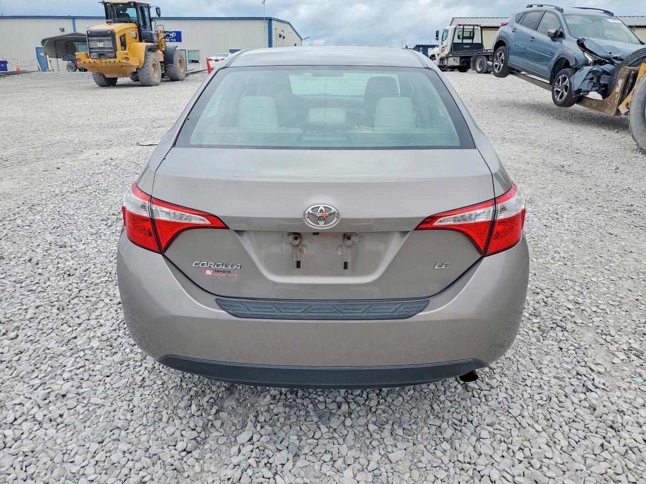 2014 Toyota Corolla Le Gray vin: 2T1BURHE8EC135242