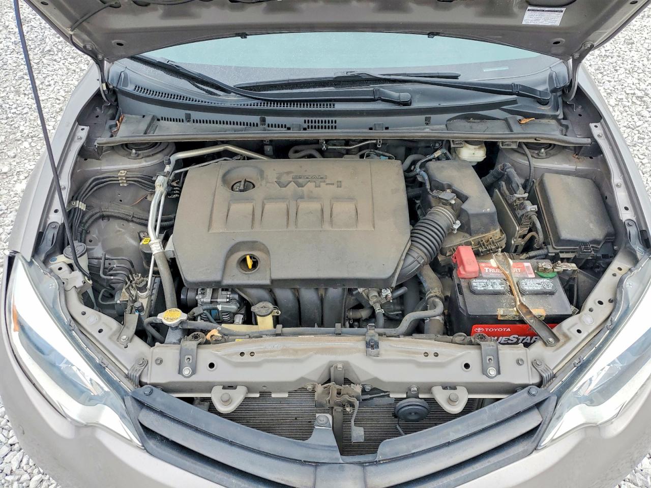 2014 Toyota Corolla Le Gray vin: 2T1BURHE8EC135242