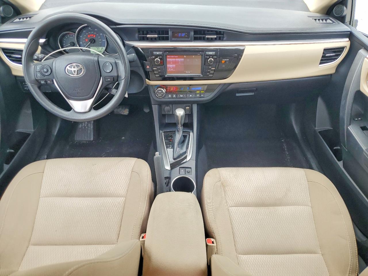 2014 Toyota Corolla Le Gray vin: 2T1BURHE8EC135242