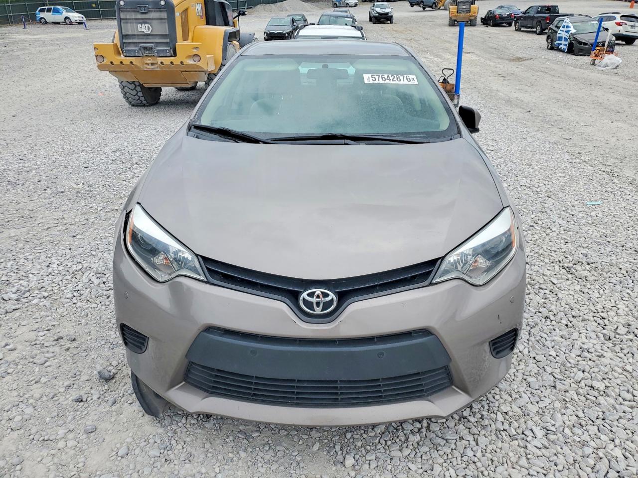 2014 Toyota Corolla Le Gray vin: 2T1BURHE8EC135242