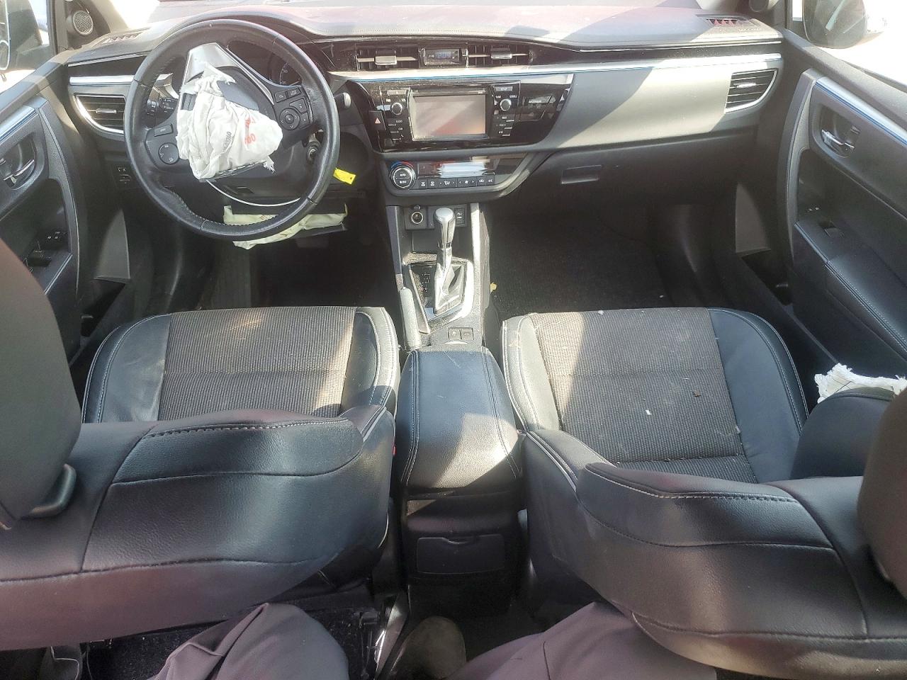 2014 Toyota Corolla S Красный vin: 2T1BURHE8EC138366