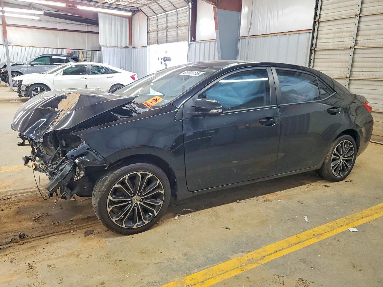 2014 Toyota Corolla S Plus Black vin: 2T1BURHE8EC139369