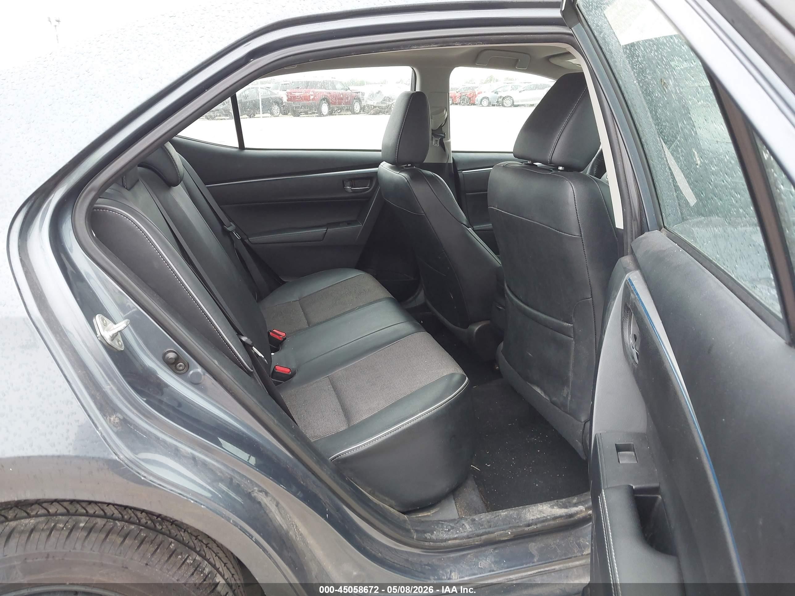 2014 Toyota Corolla S Серый vin: 2T1BURHE8EC140716