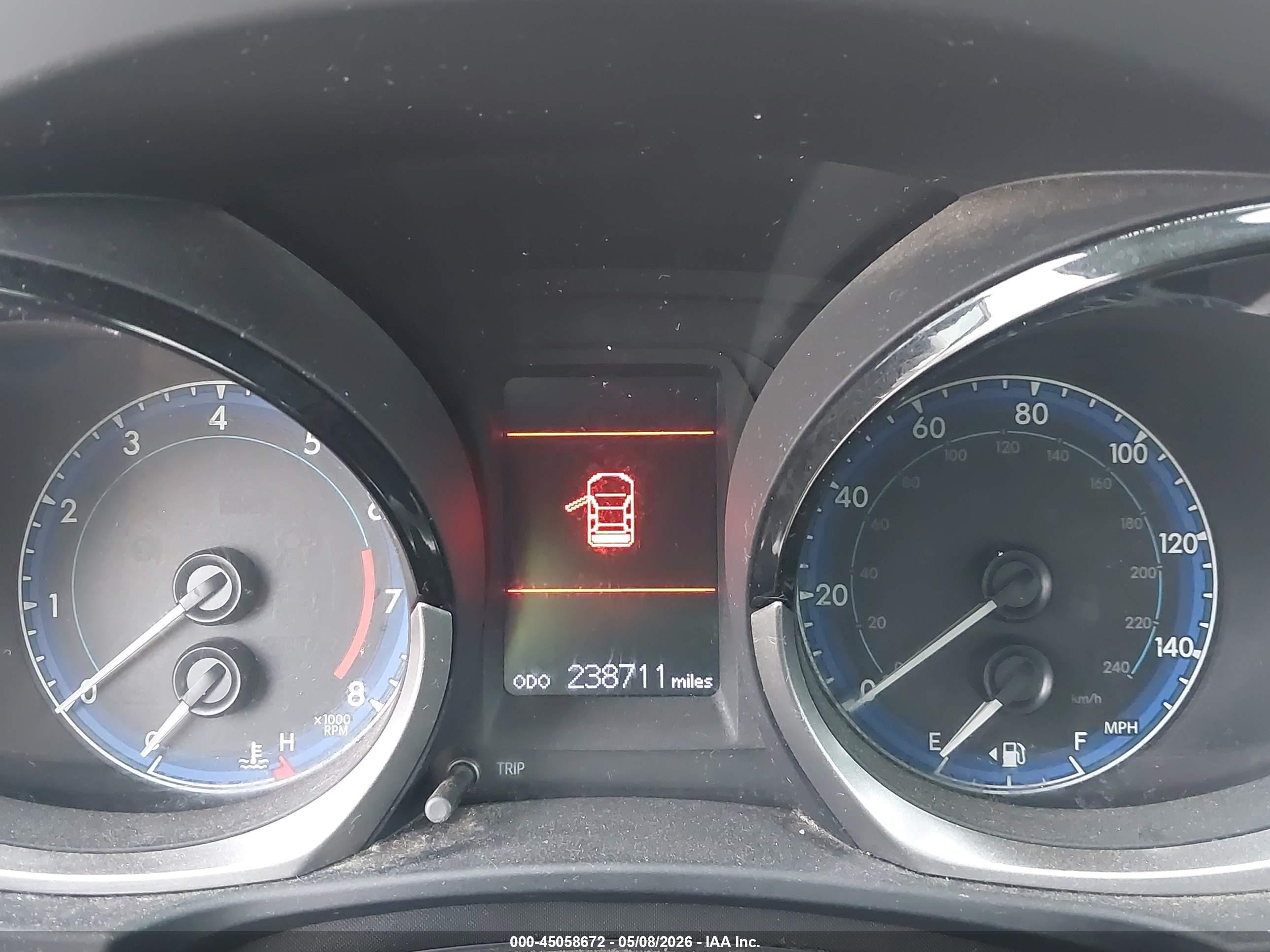 2014 Toyota Corolla S Серый vin: 2T1BURHE8EC140716