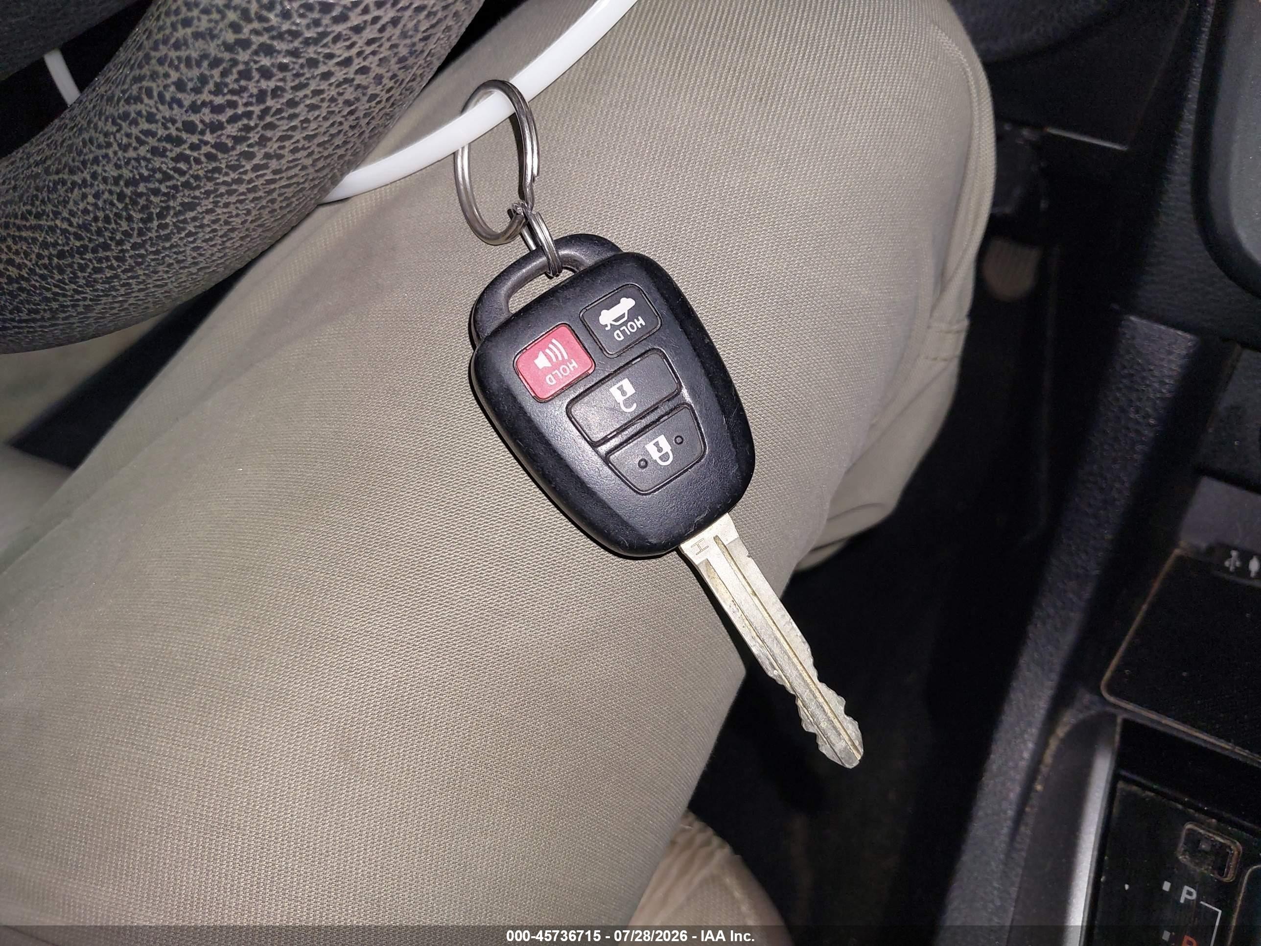 2014 Toyota Corolla Le Gray vin: 2T1BURHE8EC140814
