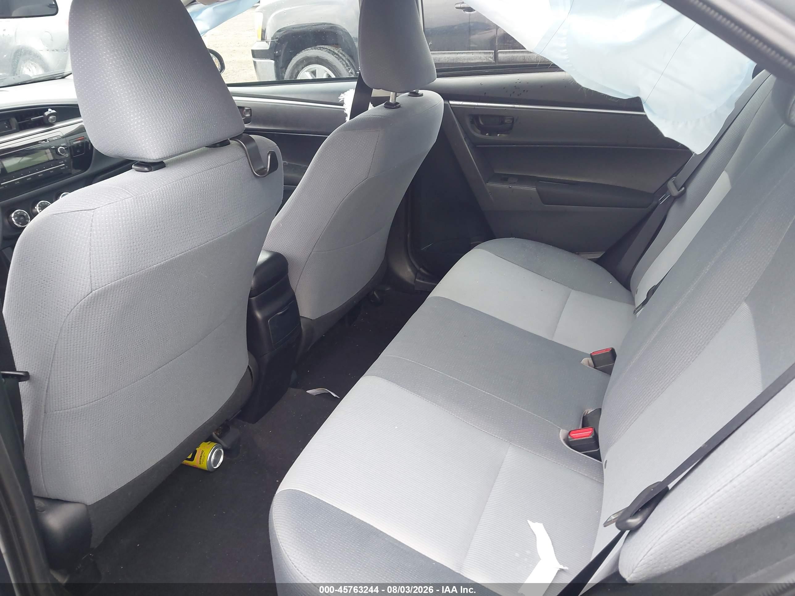 2014 Toyota Corolla L Silver vin: 2T1BURHE8EC147715