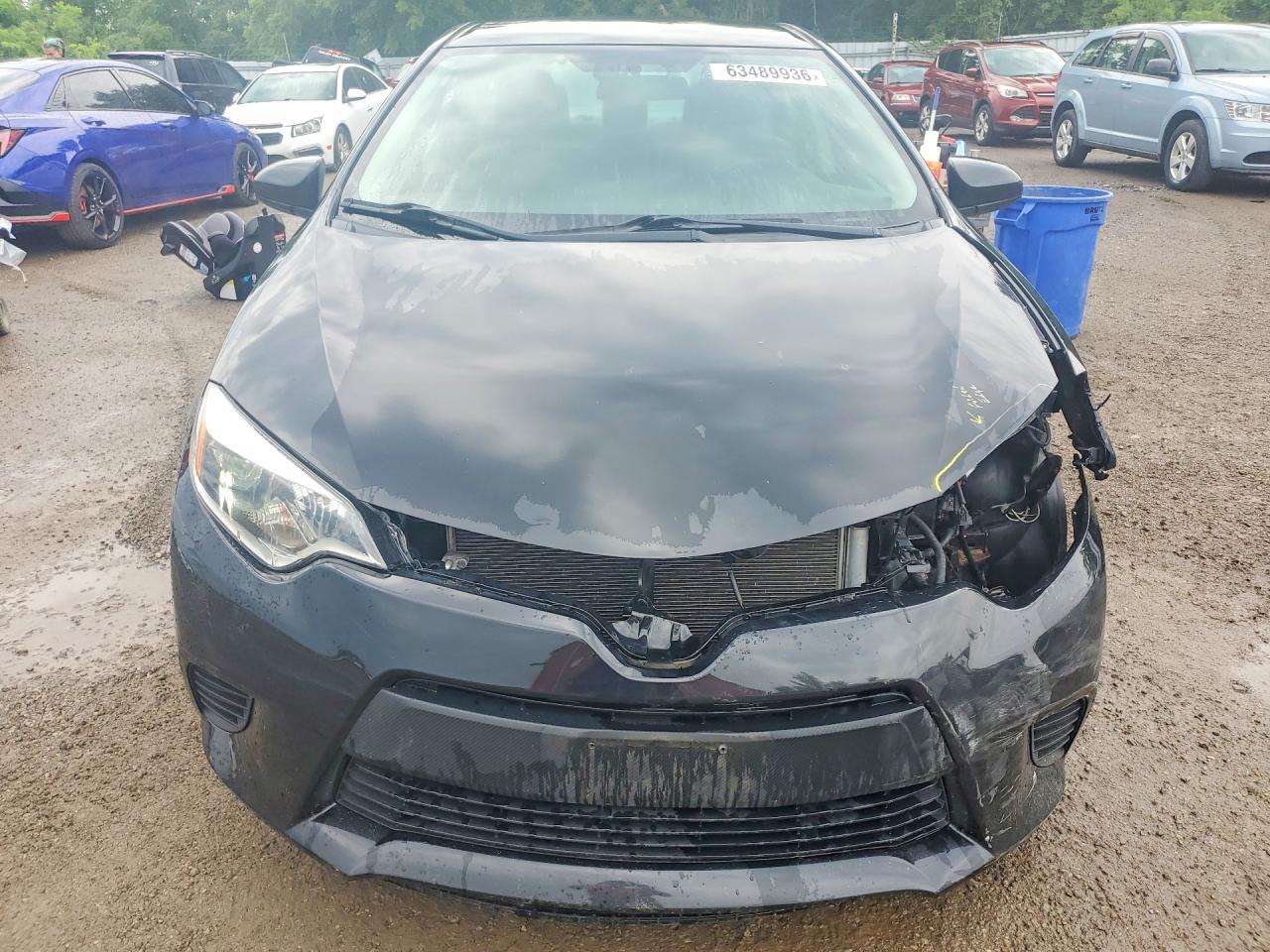 2014 Toyota Corolla L Black vin: 2T1BURHE8EC155619