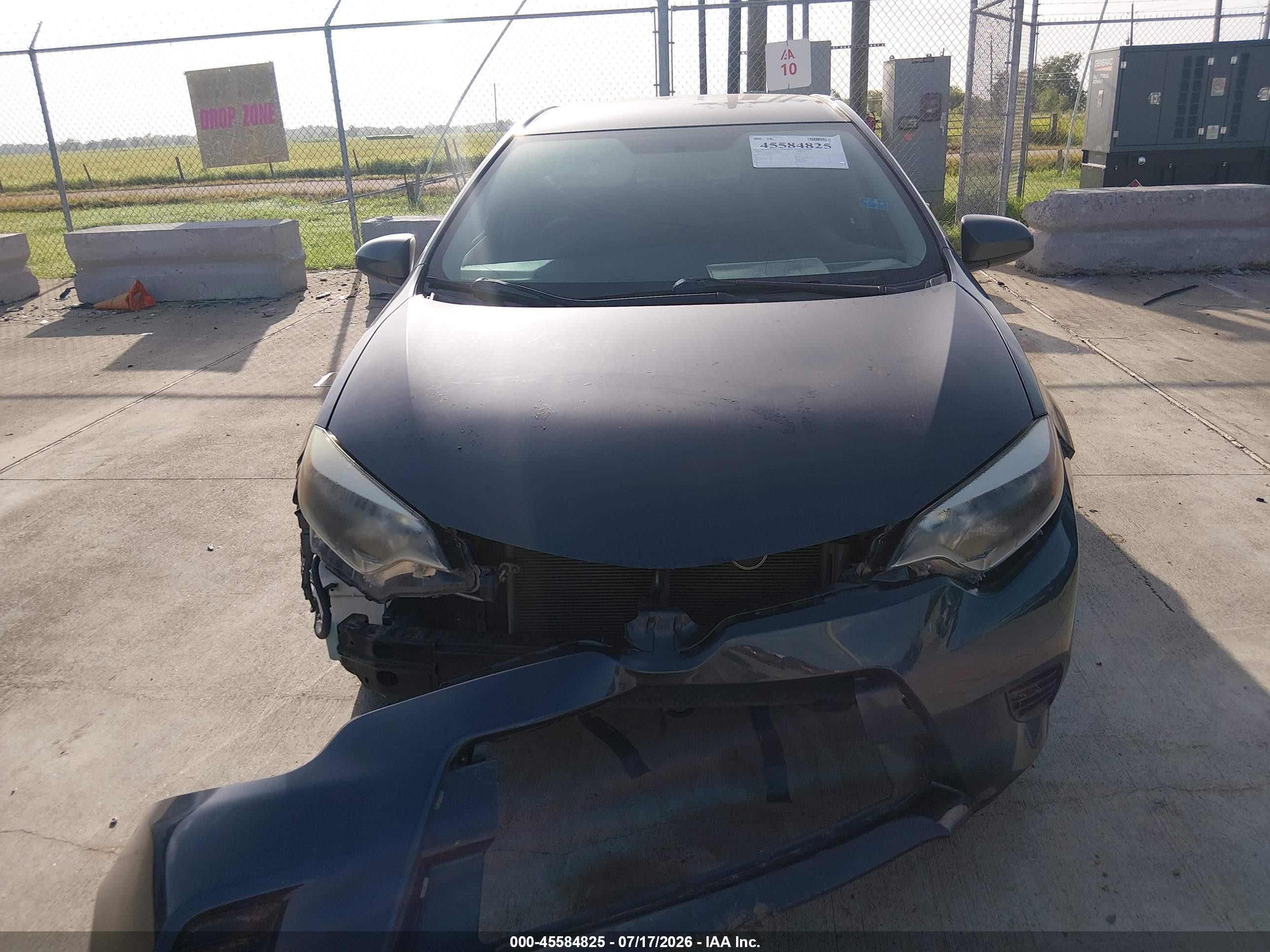 2014 Toyota Corolla L Gray vin: 2T1BURHE8EC167396