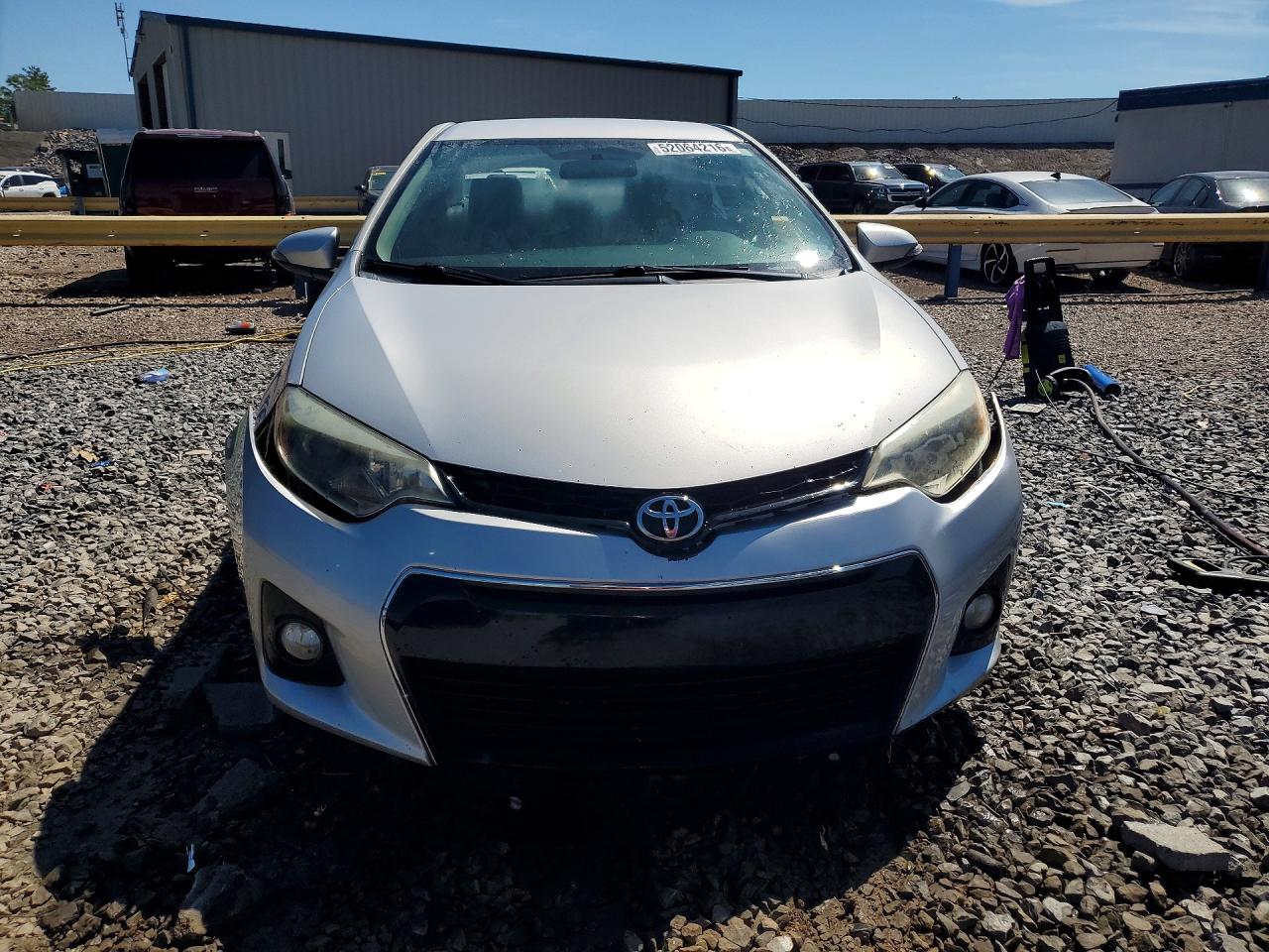 2014 Toyota Corolla S Plus Silver vin: 2T1BURHE8EC167950