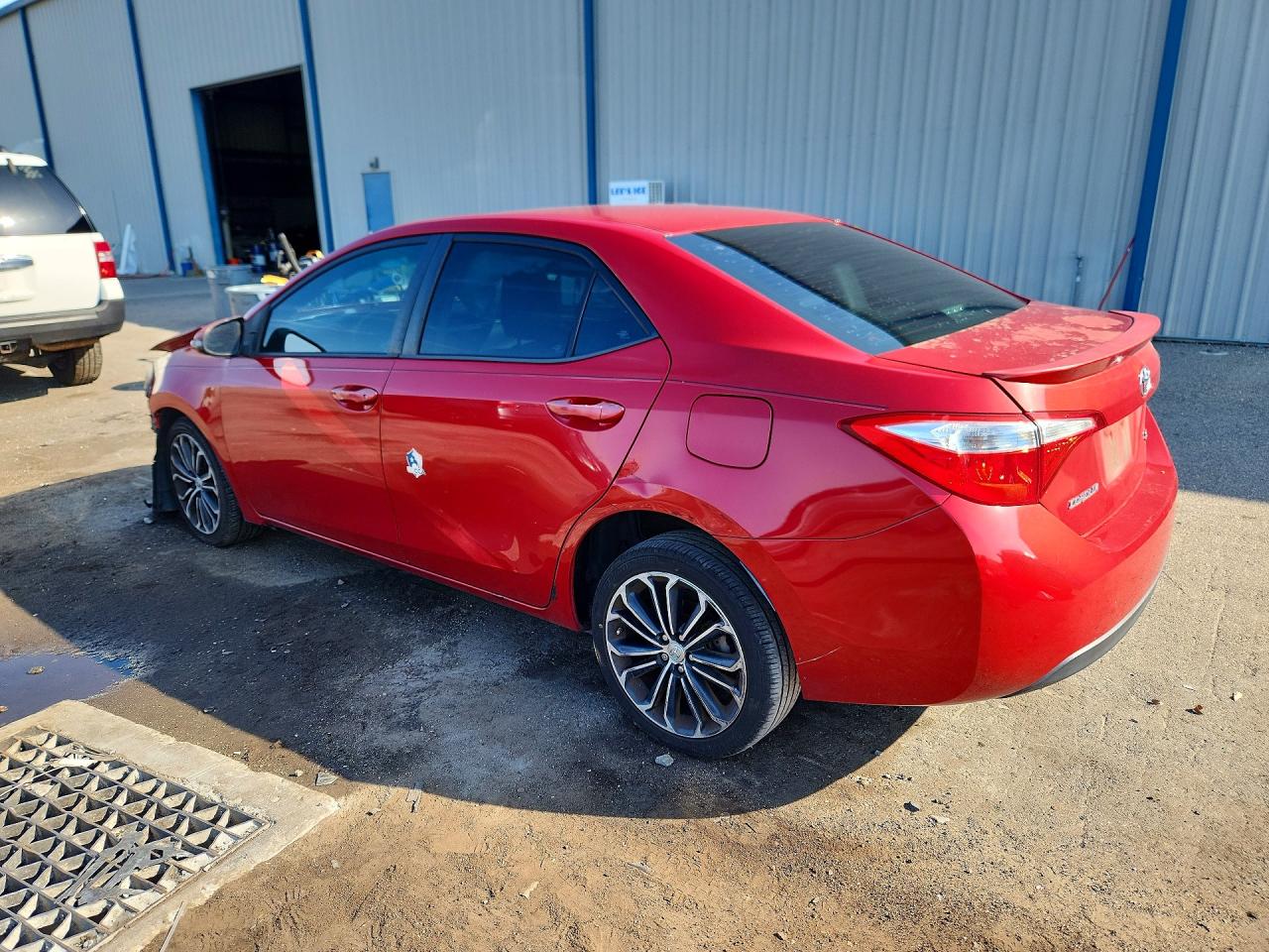 2014 Toyota Corolla S Plus Красный vin: 2T1BURHE8EC190158