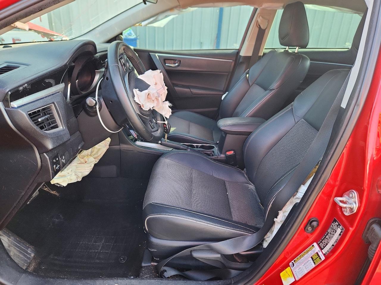 2014 Toyota Corolla S Plus Красный vin: 2T1BURHE8EC190158