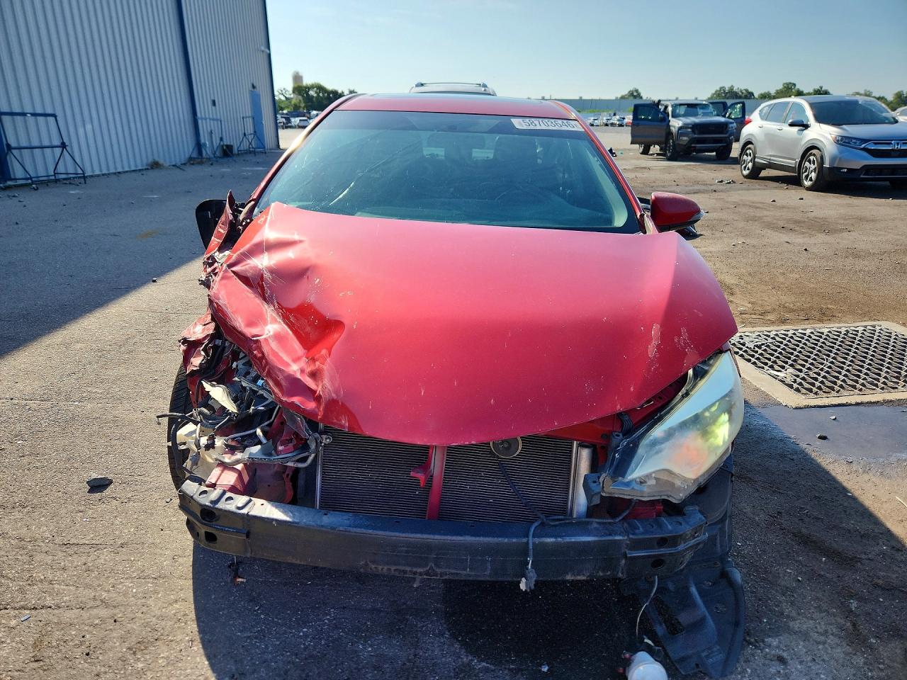 2014 Toyota Corolla S Plus Красный vin: 2T1BURHE8EC190158