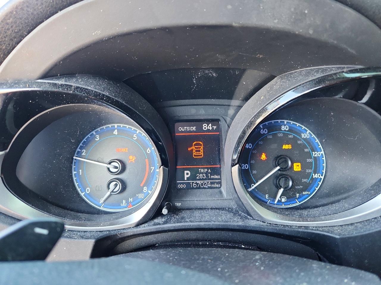 2014 Toyota Corolla S Plus Красный vin: 2T1BURHE8EC190158
