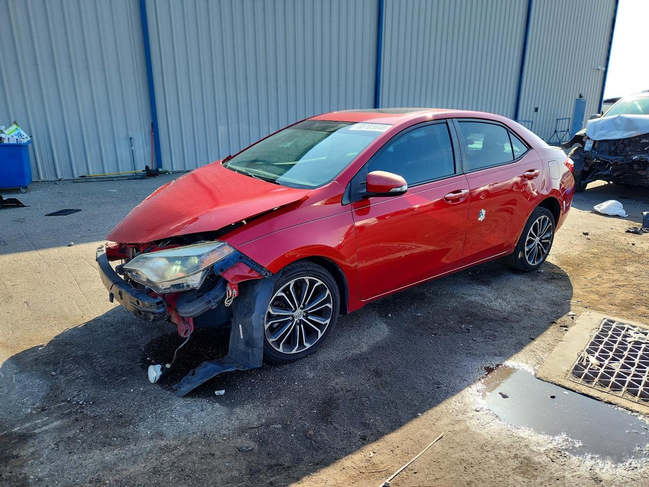 2014 Toyota Corolla S Plus Красный vin: 2T1BURHE8EC190158