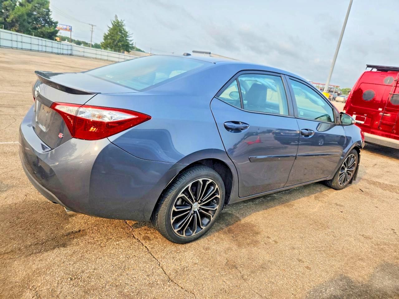 2014 Toyota Corolla S Premium Gray vin: 2T1BURHE8EC197207