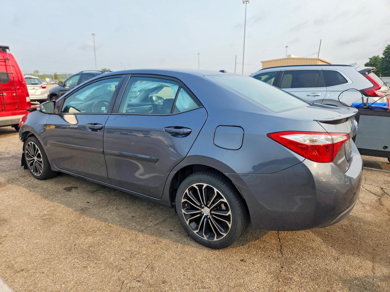 2014 Toyota Corolla S Premium Gray vin: 2T1BURHE8EC197207
