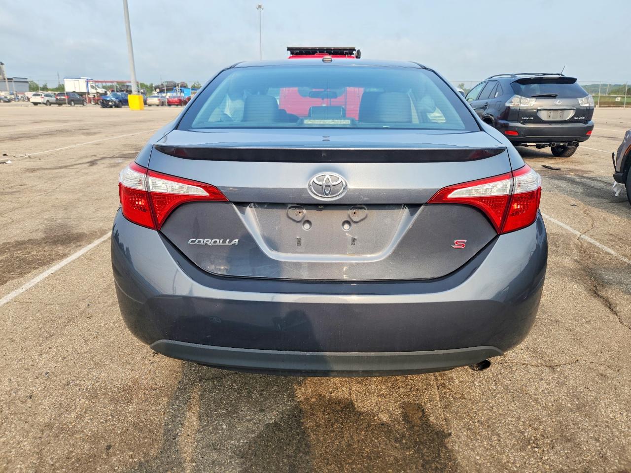2014 Toyota Corolla S Premium Gray vin: 2T1BURHE8EC197207